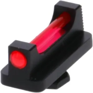 TRUGLO Fiber-Optic Pro Handgun Night Sight with Extra Fibers & Reflector Tape | Compact Durable Competition High-Visibility Sight for Handguns