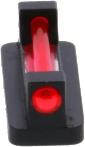 TRUGLO Fiber-Optic Pro Handgun Night Sight with Extra Fibers & Reflector Tape | Compact Durable Competition High-Visibility Sight for Handguns