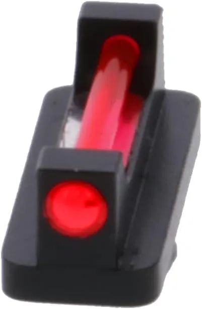 TRUGLO Fiber-Optic Pro Handgun Night Sight with Extra Fibers & Reflector Tape | Compact Durable Competition High-Visibility Sight for Handguns