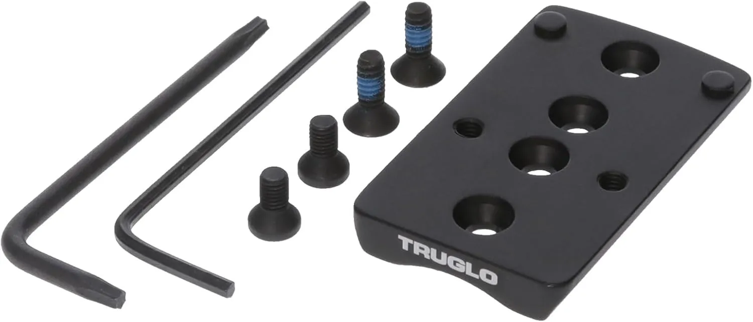 TRUGLO Ruger 10/22 Tactical Hunting Shooting Lightweight Durable Compact Dot Optic Sight Receiver Mount Adapter | Hardware Included | for RMR Optics