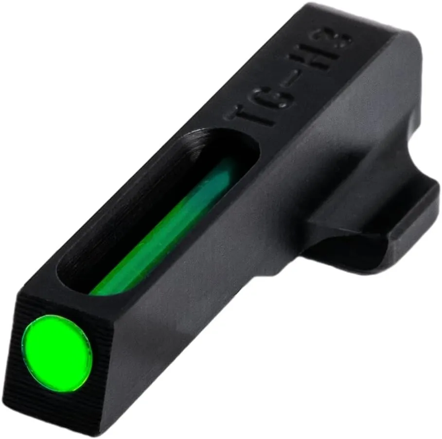Truglo TFO Tritium & Fiber-Optic Handgun Sight, Durable Compact High-Visible Front & Rear Night Sight Set, Compatible with Sig Sauer Handguns
