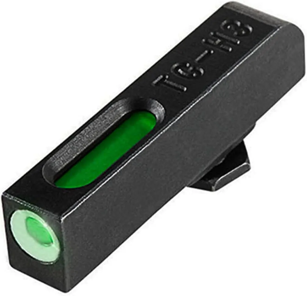 TRUGLO TFX Handgun Sight | Durable Shock-Resistant Compact Brightly Glowing Tritium & Fiber-Optic Xtreme Day/Night Sight for Handguns