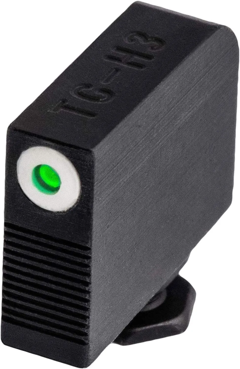 TRUGLO Tritium Pro Night Sights, Compatible with Glock Handgun Models | Compact Durable Glow-in-The-Dark Front & Rear Gun Sight Set with Focus Lock Front Ring