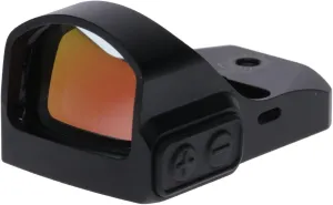 TRUGLO Tru-Tec Micro 23mmx17mm Hunting Shooting Lightweight Compact Parallax Free Waterproof Fogproof Shock Resistant Adjustable Red Dot Sight