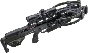 TX 28 Crossbow, Moss Green - 410 FPS - Equipped with 100-Yard RangeMaster Scope, ACUslide MAXX Cocking & De-Cocking System   TriggerTech Trigger