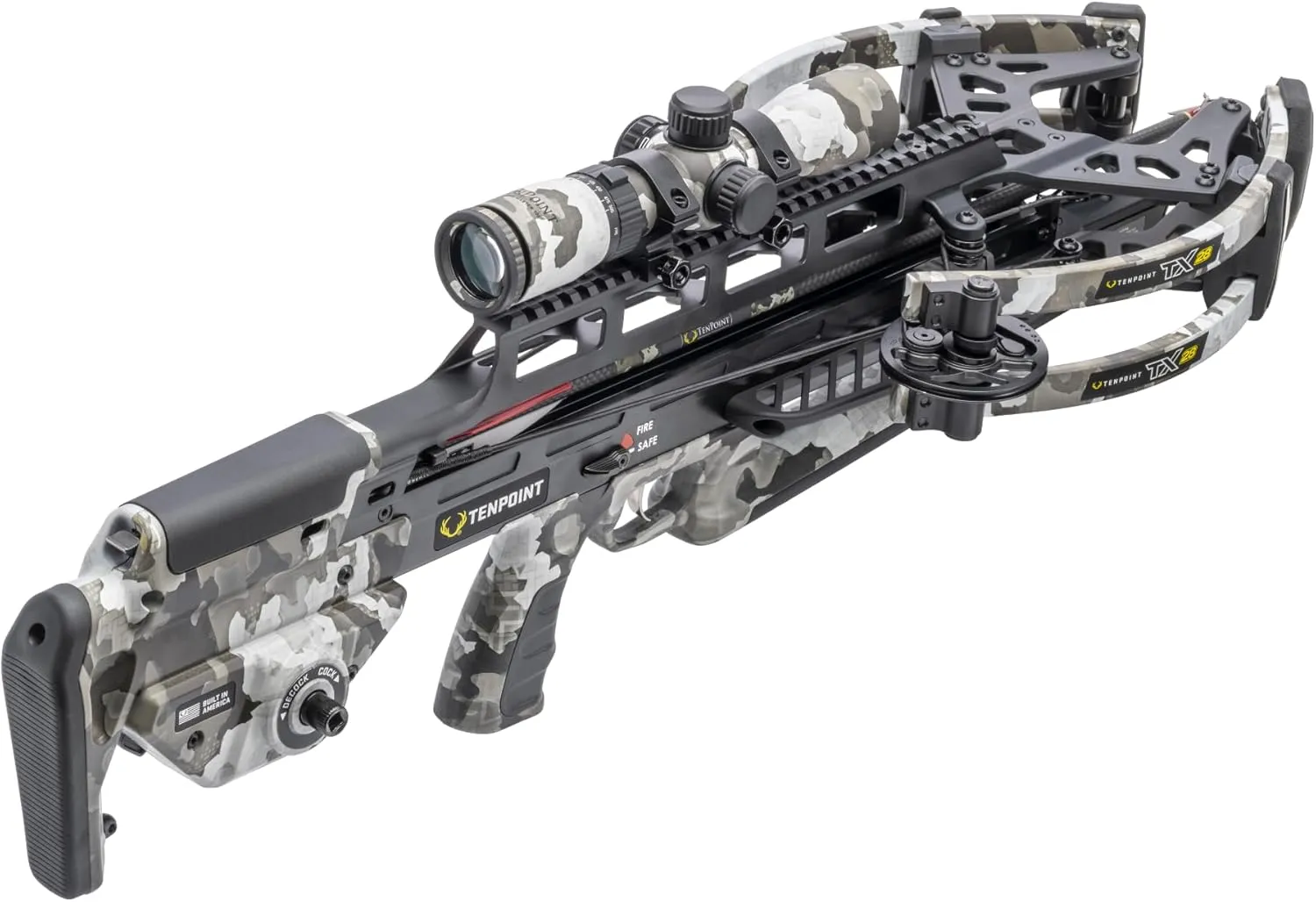 TX 28 Crossbow, Vektra - 410 FPS - Equipped with 100-Yard RangeMaster Scope, ACUslide MAXX Cocking & De-Cocking System   TriggerTech Trigger
