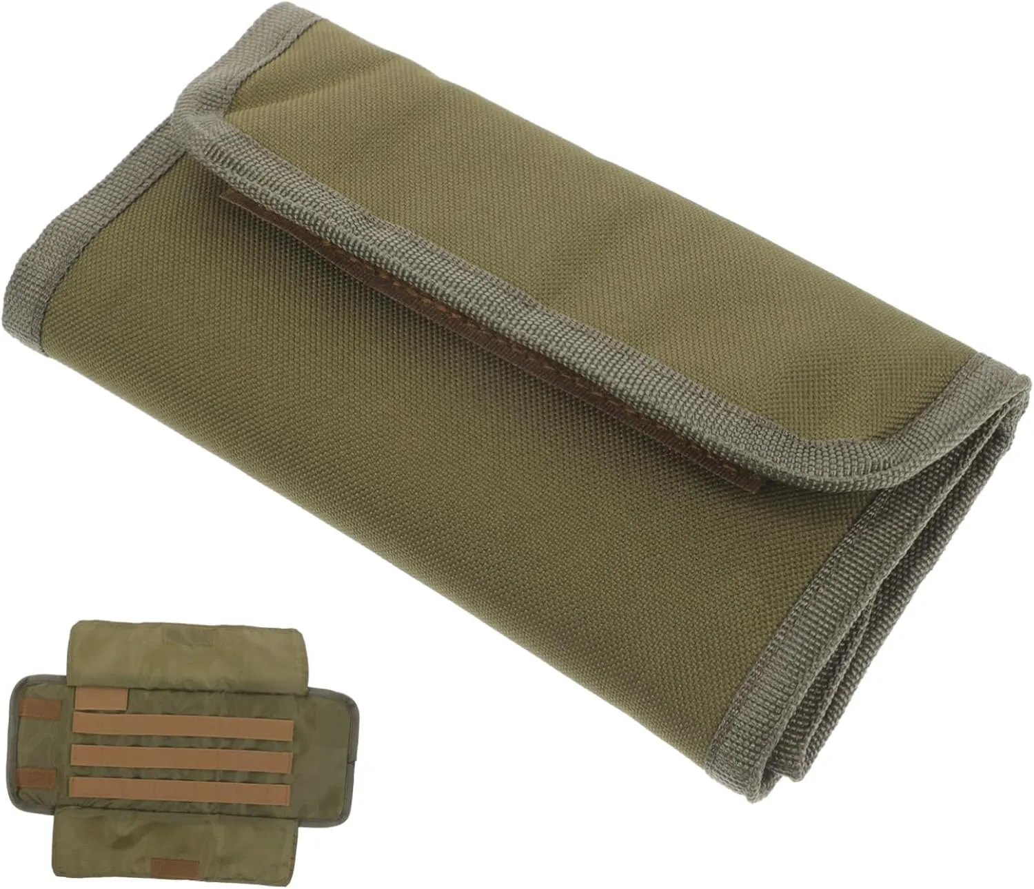 Tying Organizer Fishing Tackle Bag Canvas Tool Pouch Portable Organizer Multi-use Fishing Gear Kit