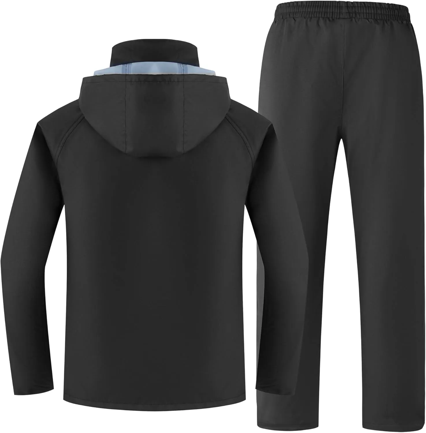 Ubon Waterproof Rain Suits for Men Including Jackets and Pants Lightweight Rain Gear for Golf Hiking Fishing 2 Pieces