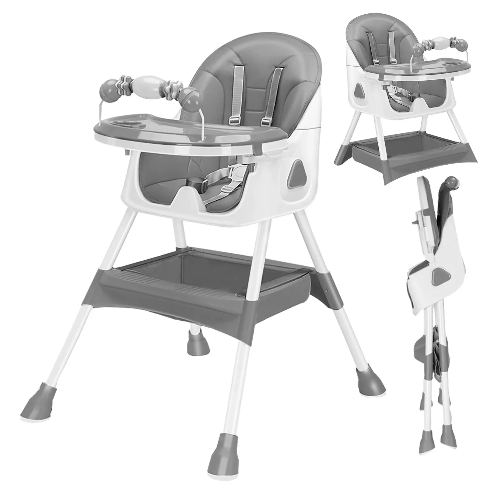 UBRAVOO Foldable Baby High Chair - Easy & Versatile