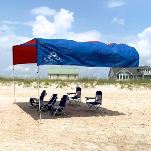 Ultimate Flying Beach Shade | Most Innovative Beach Shade Canopy with UPF 50  Sun Protection | Sun Shade Beach Canopy with Lightweight, Easy Setup & 360° Views (Beach Blue)
