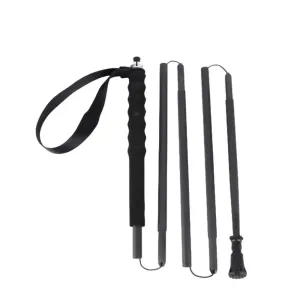 Ultra-Light 115g Carbon Folding Trekking Pole: Collapsible Hiking Stick for Mountain Climbing