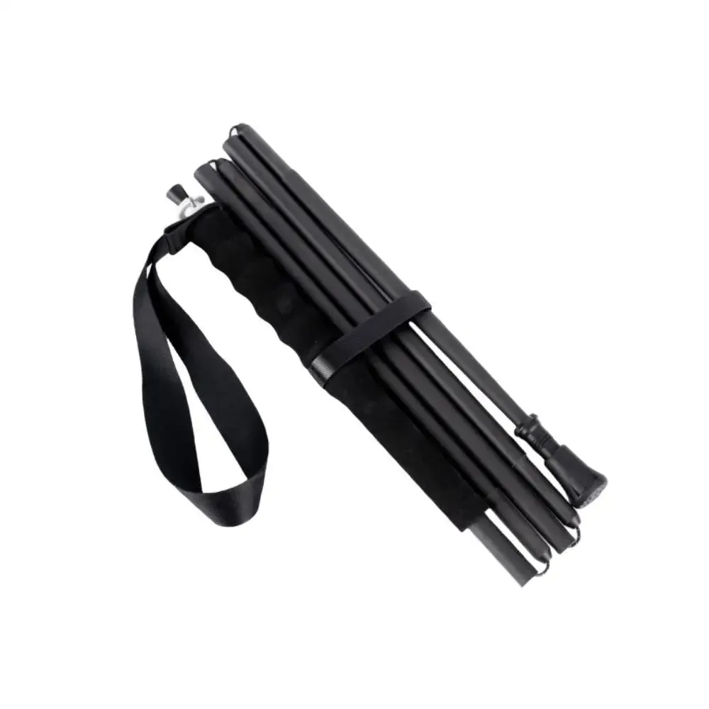 Ultra-Light 115g Carbon Folding Trekking Pole: Collapsible Hiking Stick for Mountain Climbing