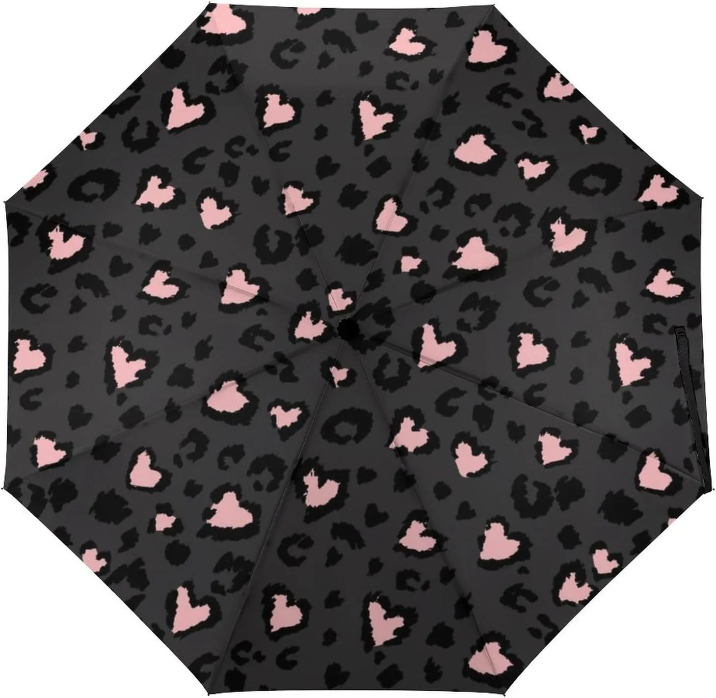 Unisex Womens Mens Compact Travel Auto Open Close Foldable Umbrella, Windproof, Sun and Rain Proof Water Resistant Canopy