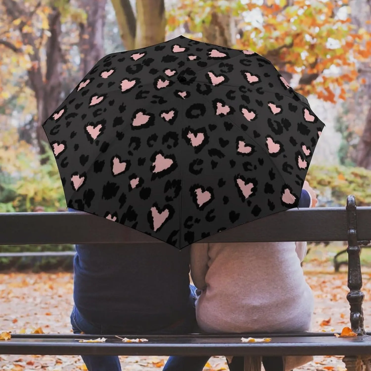 Unisex Womens Mens Compact Travel Auto Open Close Foldable Umbrella, Windproof, Sun and Rain Proof Water Resistant Canopy