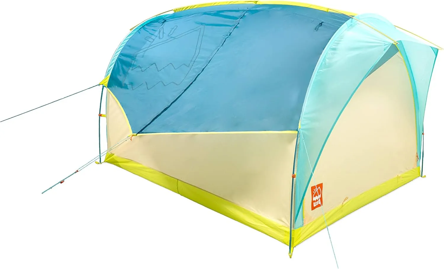 ust House Party car Camping Tent with Single Layer Design, Heavy Duty Waterproof Construction and Storage Pockets for Backpacking, Camping, Hiking and Breakdance Parties