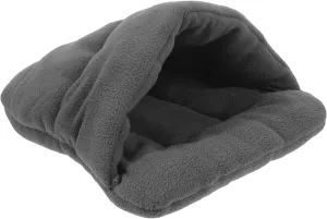 VANZACK Pet Tent Cave Bed for Small Medium Cats Dogs Pets Sleeping Bag Thick Fleece Warm Soft Burrow House Hole Cozy Bed for Cat Puppy Hamster Kitten Bed Slipper Nest