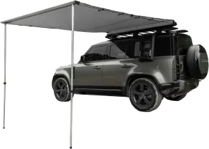 Vehicle Awning, 6.7'x8.2' Roof Rack Pull-Out With Ripstop UV50  Sun Shade, Weatherproof Side Camper, 4x4 Car for Camping & Overland