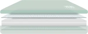 Veri Vinyl Foam Waterproof Camp Mattress - Stain Resistant, Camping, Shelter, RV, Dorm, Incontinence Mattress