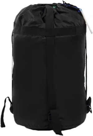 VICASKY Compression Stuff Sack for Sleeping Bag Compact Design for Camping Hiking and Backpacking Capacity Black Material s