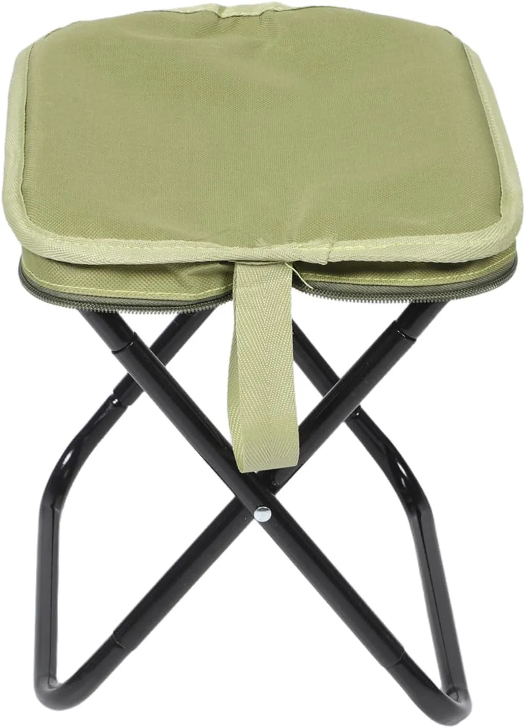 VICASKY Folding Camping Stool: Foldable Chair for Outdoor Activities Carbon Steel and Oxford Fabric for Camping Fishing and Travel