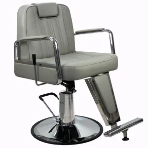 Viking Reclining Brow & Styling Chair - PEBBLE GREY [DEL]