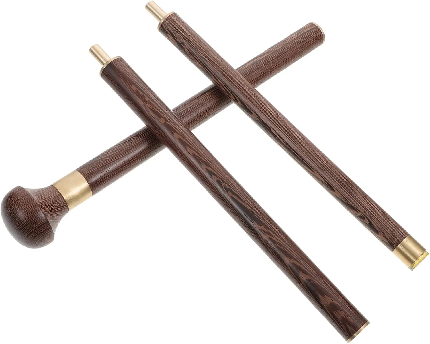 Walking Cane for Balance Collapsible Hiking Poles Wooden Walking Stick