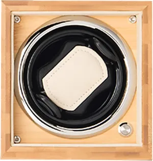 Watch Stand Watch Winders for Automatic Watches - Single Watch Winding Box Automatic Watch Shaker Mechanical Watch Turntable Wooden Wobble Watch Device Storage Case Organizer 4-Gears Adjusta