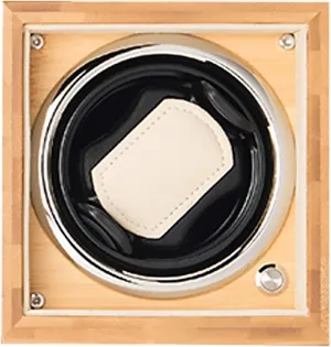 Watch Winders Single Watch Winding Box Automatic Watch Shaker Mechanical Watch Turntable Wooden Wobble Watch