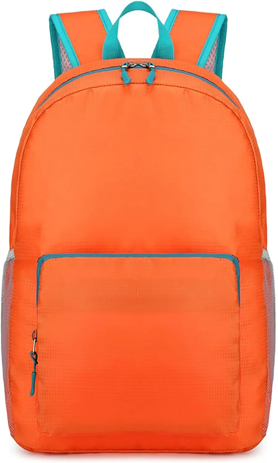 Waterproof Ultralight Foldable Backpack for Outdoor Travel & Camping, 16-Inch Packable Daypack (Orange)