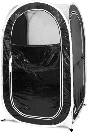 WeatherPod 1-Person Pop-Up Pod with Tinted Panels – Pop-Up Weather Pod, Protection from Cold, Wind and Rain with Added Privacy