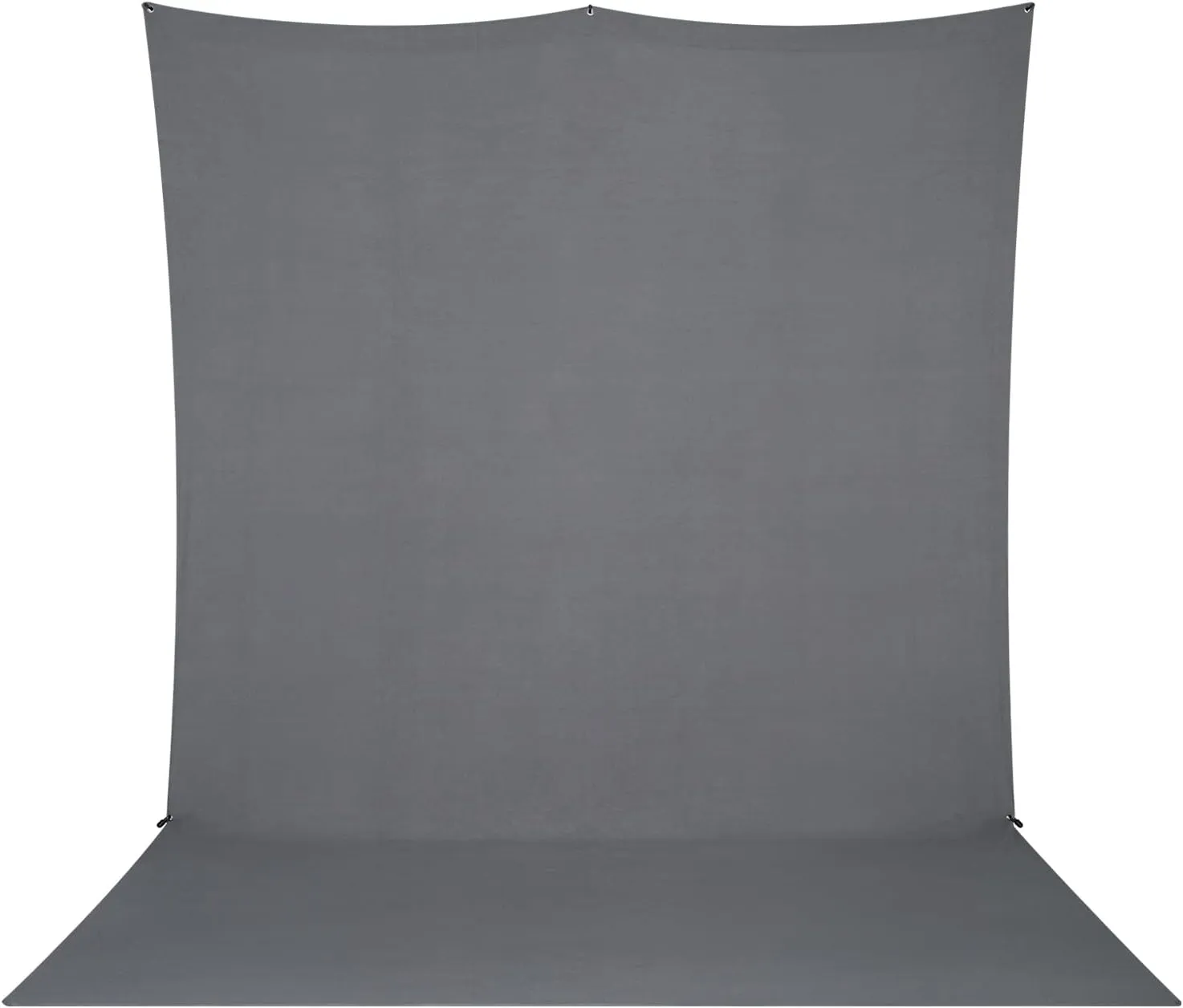 Westcott X-Drop Pro Wrinkle-Resistant 8' x 13' (2.44 x 3.96m) Sweep Backdrop for Full-Body Photos & Group Portraits, Video Interviews & Photo Booths - Portable and Travel Friendly (Neutral Gray)