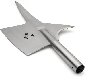 Windlass High Carbon Steel Swiss Halberd Head Spear Axe Hand Forged LARP Cosplay Reenactment Display