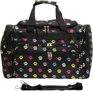 World Traveler 81T16-589 Duffle Bag, One Size, Multi Paws