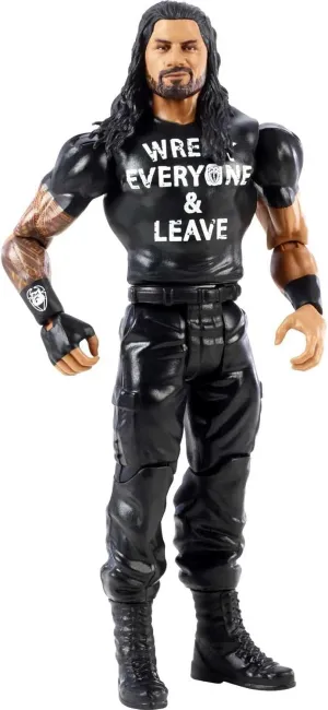 WWE Mattel Roman Reigns Action Figure Series 121 Action Figure Posable 6 in Collectible for Ages 6 Years Old and Up, Multi