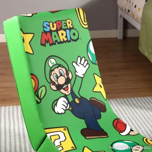 X Rocker Nintendo Video Rockers - Luigi - Power Up Edition