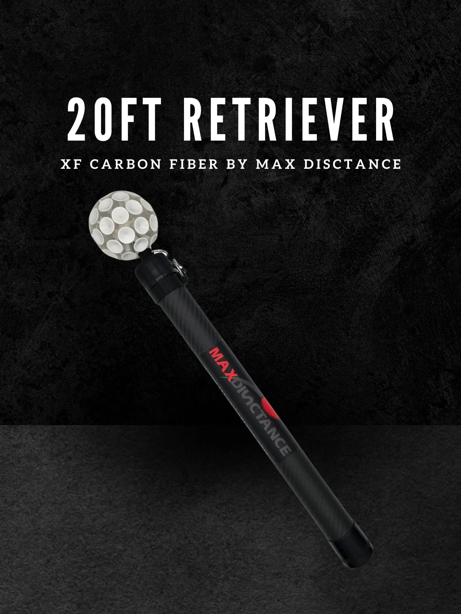 XF Series 20ft Carbon Fiber Disc Golf Retriever