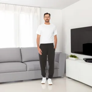 Yacht & Smith 36 Pack of Wholesale Mens Jogger Sweatpants, Homeless Shelter Donation Case, Comfy Bulk Joggers for Men