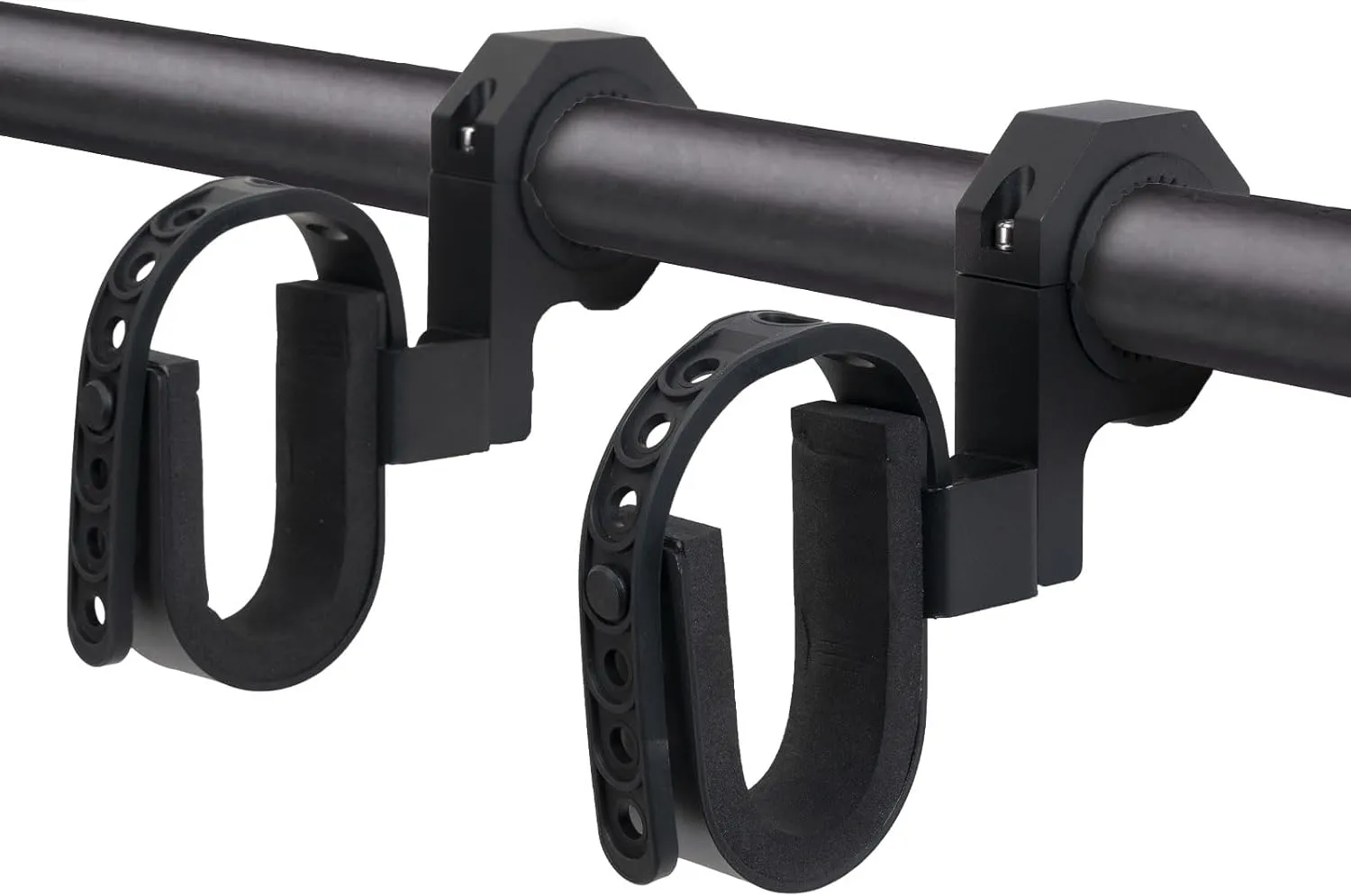 YCHOW-TECH UTV Hunting Tool Holder Rack, Roll Bar UTV Tool Holder Shovel Mount Bow Rack Fits 1.75”- 2” Roll Bars