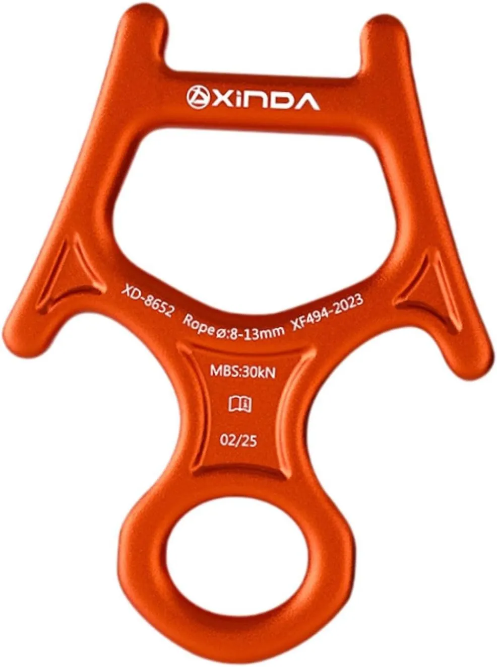 Yiju 30kN 8 Figure Descender for Climbing and Rappelling Gear