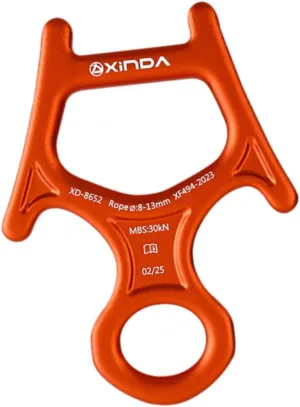 Yiju 30kN 8 Figure Descender for Climbing and Rappelling Gear