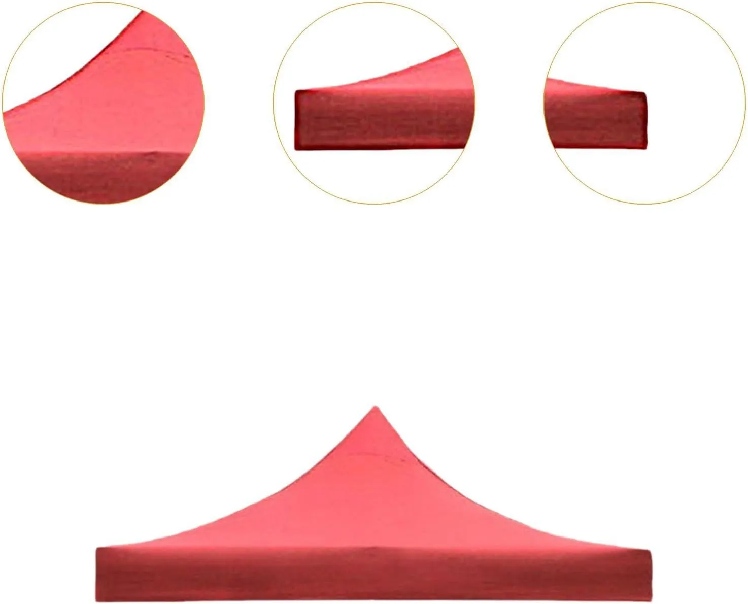 Yiju Tent Top Cover Replacement, Canopy Cover Only, Multipurpose Oxford Cloth Rain Tarp Tarpaulin Shelter for Camping Outdoor