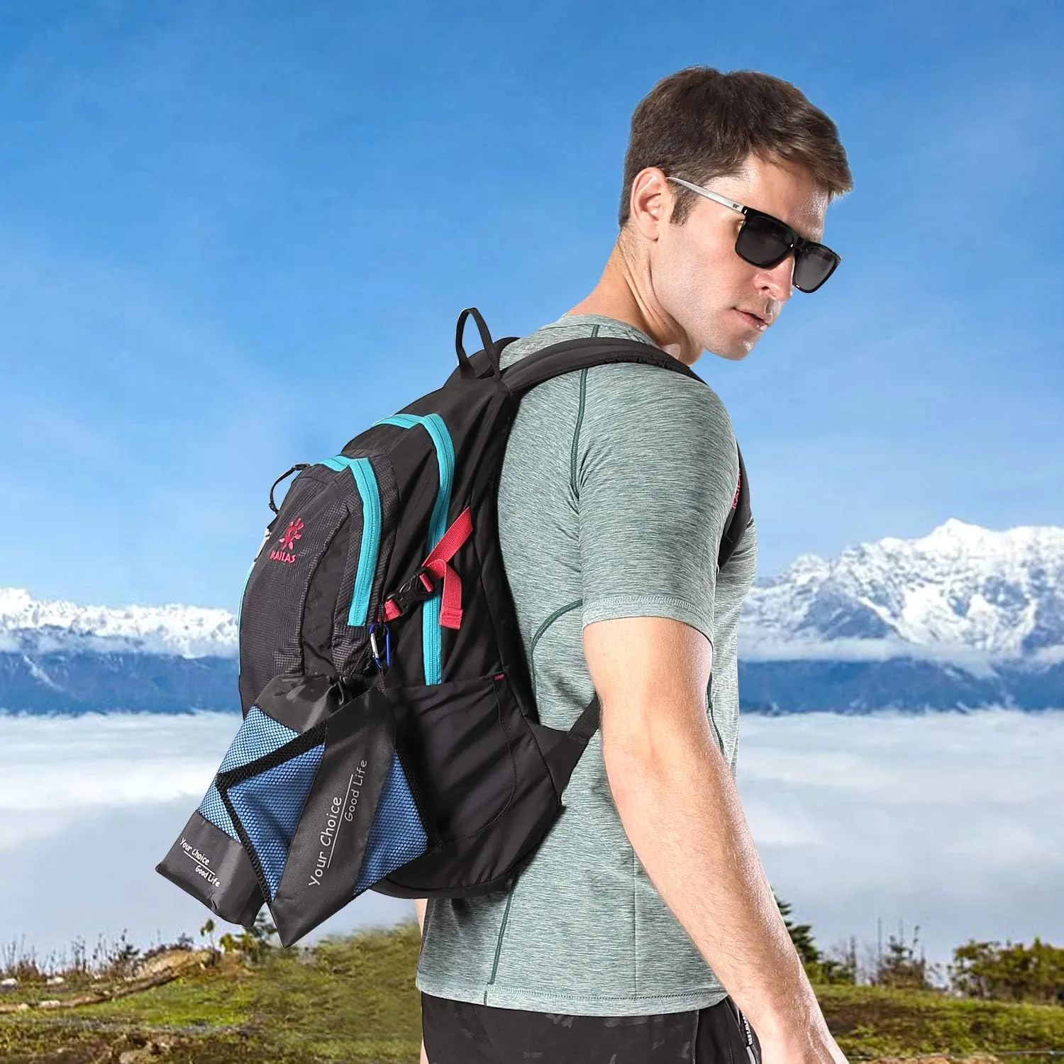 Your Choice Quick Dry Towel - Super Absorbent Microfiber for Gym, Travel, Camping | Ultra Compact & Lightweight