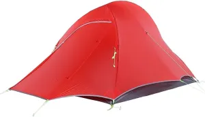 YYDS Tents for Camping Easy Set Up Camping Tent Waterproof Double Layer Tent Hiking Cycling 2 Person Camping Tents (Color : Red)