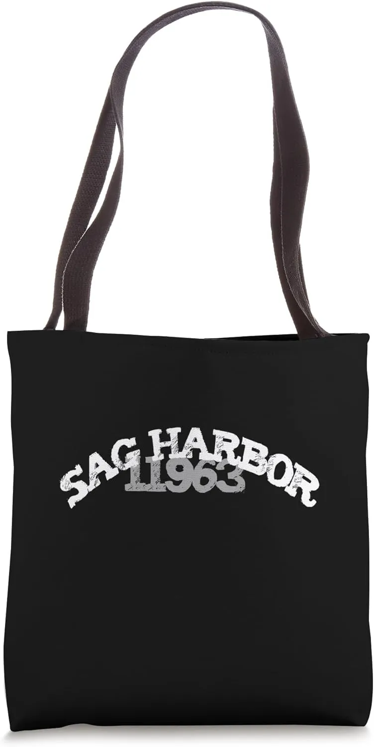 Zip 11963 harbor long island ny the hamptons vaca shelter Tote Bag